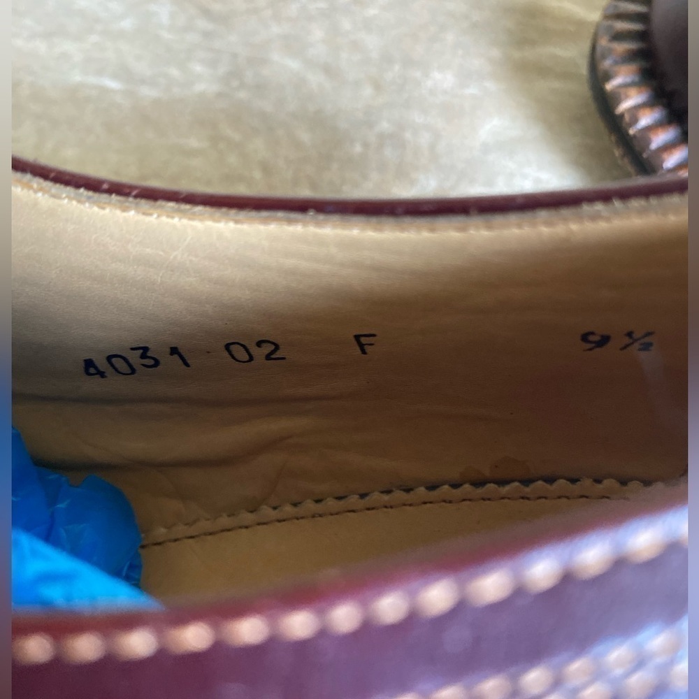 SANTONI Vintage Cap-toe Oxford - Picture 12 of 14